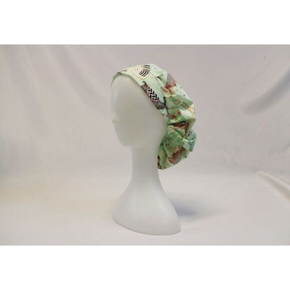Llama Bouffant Surgical Dental Scrub Cap Chemo Hat - Picture 4 of 4